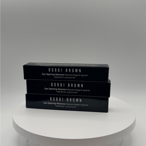 Bobbi Brown Eye Opening Mascara Black authentic 3 pack new